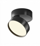18W LED Lubinis &scaron;viestuvas ONDA Black &Oslash;12 C024CL-18W3K-B-1