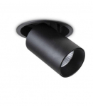 12W LED Įmontuojamas &scaron;viestuvas NOVA Black 248189