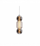 16W LED Pakabinamas &scaron;viestuvas DROP Chrome MOD273PL-L16CH3K