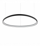 82W LED Pakabinamas &scaron;viestuvas GEMINI &Oslash;105 Black 307695