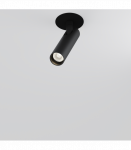 6W LED Įmontuojamas &scaron;viestuvas FOCUS T Black C141RS-L125-6W3K-B