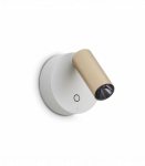 3W LED Sieninis &scaron;viestuvas ELF White gold 347493