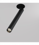 6W LED Įmontuojamas &scaron;viestuvas FOCUS T Black C141RS-L300-6W3K-B