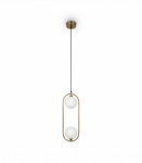 Pakabinamas &scaron;viestuvas RING Brass MOD013PL-02BS1