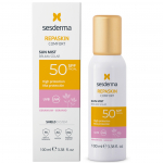 Sesderma Repaskin Comfort apsauginė veido dulksna nuo saulės su pelargonijų aromatu SPF 50, 100 ml