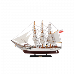 Burlaivio &bdquo;Dar Pomorza&ldquo; modelis - 80 cm