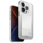 Uniq Air Fender ID Cardslot dėklas telefonui iPhone 15 Pro - skaidrus