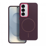 FRAME MAG COVER magnetinis dėklas telefonui, suderinamas su MagSafe, skirtas SAMSUNG A52 5G / A52 LTE (4G) / A52s 5G, violetinis