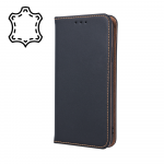 Genuine Leather Smart Pro for iPhone 17 Air 6,6" black