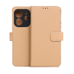 Smart Triangle dėklas Xiaomi Redmi Note 14 4G (Global) (164.84 x 78.15 x 8.16 mm) rudas