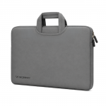 Wozinsky WNT-15G 15.6" ne&scaron;iojamojo kompiuterio rankinė su įtraukiama neoprenine rankena &ndash; pilka