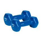 Rebel Active HEX vinilu dengti ketaus hanteliai, 2 &times; 1,5 kg