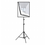 Puluz studijos rinkinys softbox 50x70cm, trikojis, LED lemputės 4 vnt. PU5071EU