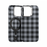 Benks Magnetinis Armor Vichy Kevlar Dėklas telefonui (BF62) iPhone 15 Pro Max juodas