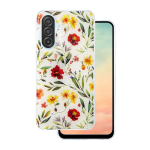 Glow Glam dėklas telefonui Samsung Galaxy A17 5G baltas
