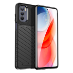 Thunder dėklas lankstus &scaron;arvuotas Motorola Moto G Stylus 2022 juodas