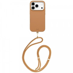 Uniq Coehl Mirelle dėklas telefonui iPhone 17 Pro Magnetinis įkrovimas - rudas