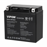 VIPOW MC motociklo akumuliatorius, 12 V, 14 Ah
