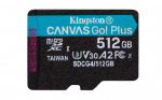 Kingston Technology Canvas Go! Plus 512 GB MicroSD UHS-I Klasės 10