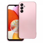 Metalinis dėklas telefonui SAMSUNG A14 5G / A14 4G rožinis