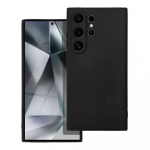 Mink&scaron;tas dėklas telefonui Samsung S24 Ultra juodas