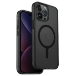 Uniq LifePro Xtreme Magnetinis įkrovimo dėklas iPhone 15 Pro Max telefonui - juodas