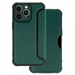 Razor Carbon Knygos dėklas Iphone 13 Pro Max tamsiai žalias