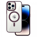 Tel Protect magnetinis permatomas dėklas telefonui iPhone 15 Plus vy&scaron;ninės spalvos