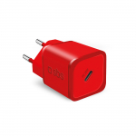 SBS TETRGAN1C20R 20W GaN sieninis įkroviklis su Power Delivery - raudonas