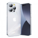 Joyroom 14Q dėklas iPhone 14 dėklas korpusas su skaidriu kameros dangteliu (JR-14Q1 skaidrus)
