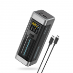 Cuktech CUK00P23GLBK 210W 25000mAh I&scaron;orinė baterija 2 x USB-C 1 x USB-A - juoda