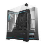 Kompiuterio korpusas Darkflash DY450 PRO (juodas) + 1 ventiliatorius