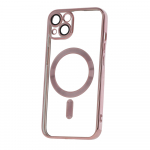 Color Chrome Mag dėklas for iPhone 17 Pro 6,3" rožinio aukso