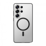 Rock Crystal Armor Series Magnetic Dėklas for Samsung Galaxy S26 juodas
