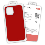 MYSAFE silikoninis Dėklas IPHONE 13 MINI raudonas BOX