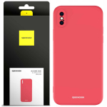 Spacecase silikoninis dėklas iPhone X/Xs raudonas