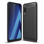 dėklas LUX CARBON juodas HUAWEI Y8P