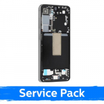 Vidurinis rėmas Samsung S911 S23 / Graphite / (Service Pack)