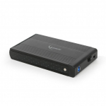 Gembird EE3-U3S-3 saugojimo diskų korpusas HDD korpusas Juoda 3.5"