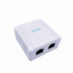 Kabelio montavimo dėžutė Cat6a FTP/2P NCAC-2F6A-01 GEMBIRD