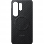 Samsung Carbon Magnet dėklas, skirtas Samsung Galaxy S26 Ultra, suderinamas su MagSafe, juodas