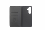 JM STAND FLIP CASE skirtas Galaxy S26 Plus, juodos spalvos