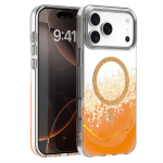 Epoxy Mag dėklas skirtas iPhone 17 Pro Max 6,9'' oranžinis