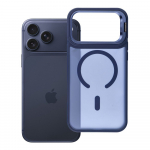 Dėklas skirtas iPhone 17 Pro Max / 18 Pro Max Forcell F-Protect Shadow Stand Premium suderinamas su MagSafe tamsiai mėlynas