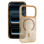 Tel Protect Mist Matte Magsafe dėklas Iphone 15 Pro, kavos rudas