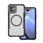 Defender Carbon Mag dėklas iPhone 12 6,1" juodas