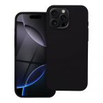 SILIKONINIS dėklas telefonui IPHONE 16 Pro Max juodas