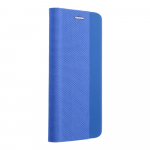 SENSITIVE knygos tipo dėklas telefonui XIAOMI Redmi Note 14 4G (GLOBAL - 164,84mm x 78,15mm x 8,16mm) &scaron;viesiai mėlynas