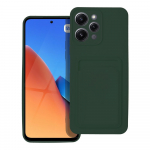 Kortelių dėklas telefonui XIAOMI Redmi 12 4G žalias