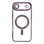 ELECTRO MAG COVER dėklas suderinamas su Magnetine IPHONE 17 Air tamsiai violetinė